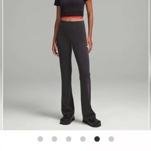 Lululemon  sz 4 Ribbed Softstreme Flare